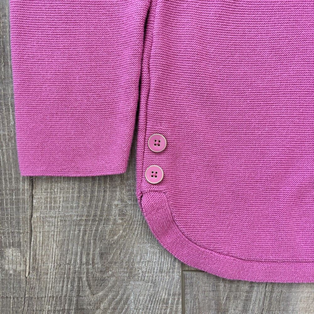 Talbots Womens Rose Pink Sweater Size M Office Classic Preppy Feminine Soft Cozy - Picture 5 of 12